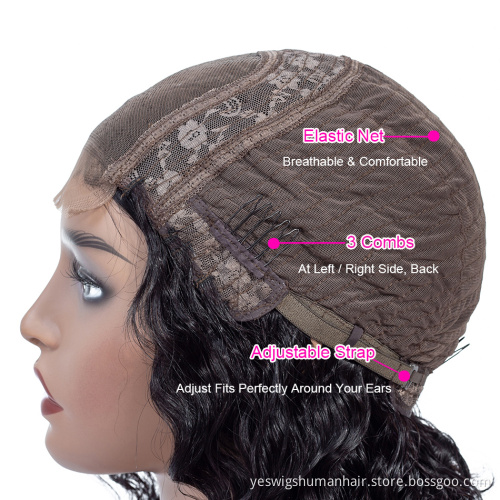 mongolian kinky curly human hair wigs for black women 4x4 closure lace front hair wig with bouncy curls large stock wholesale